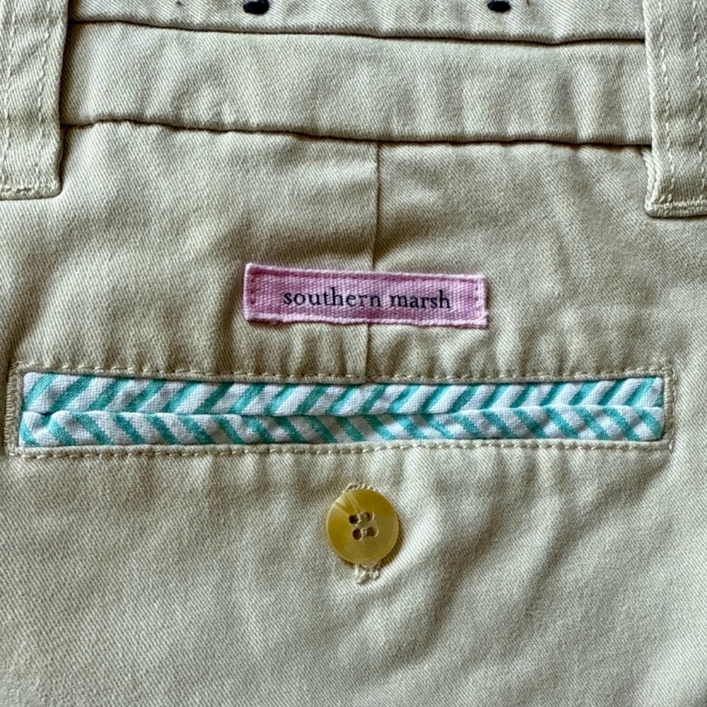 Southern Marsh Women's Khaki Brighton Chino Shorts NWOT - Picture 5 of 7